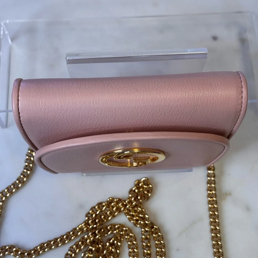 Gucci Blush Pink Mini Blondie Bag NEW Full Inclusion! - Picture 7 of 14